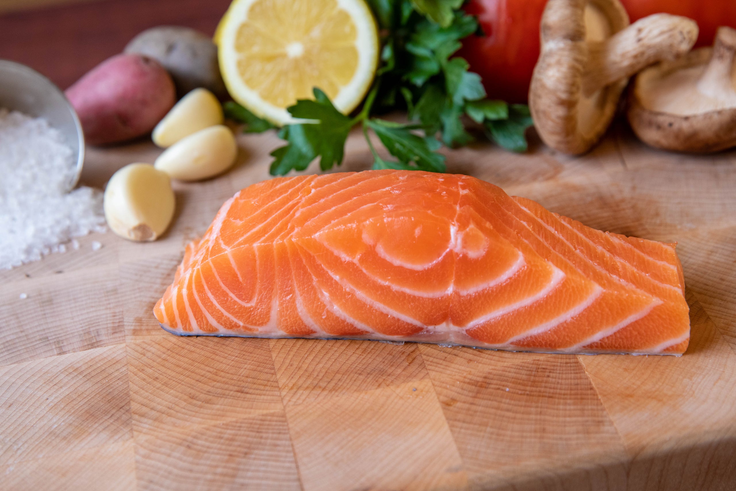 Salmon by the Filet - Sushi Grade